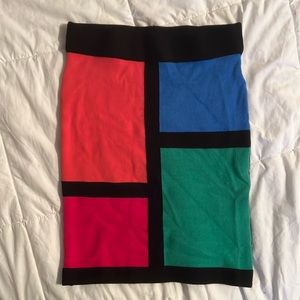 Forever 21 Colorblock Skirt